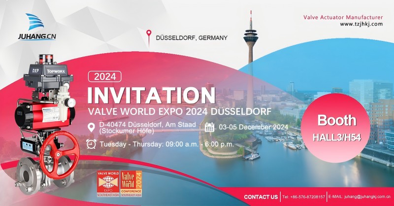 با Juhang در Valve World Expo 2024 ملاقات کنید